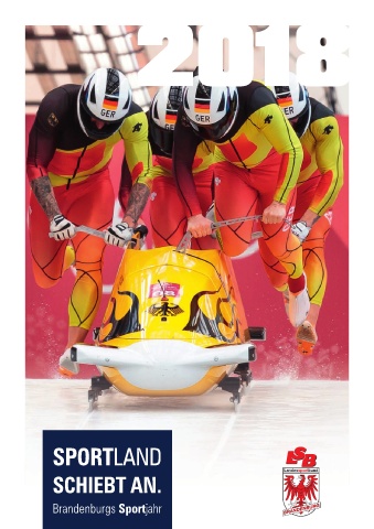Cover Brandenburgs Sportjahr 2018