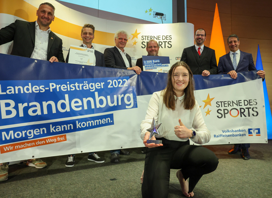 „Sportverein im Wandel“: FSV Groß Kreutz holt Silbernen Stern des Sports