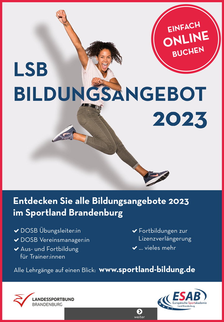 Cover ESAB Bildungsangebote 2023