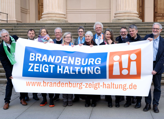 Deutliches Signal für Toleranz und Vielfalt: „Brandenburg zeigt Haltung!“ – und der LSB ist dabei