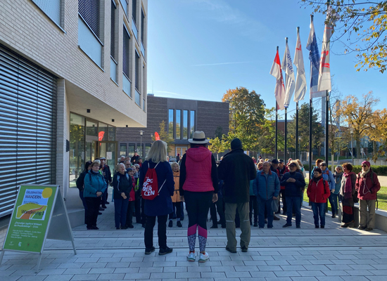 „Erlebnistag Wandern“ lockt 250 Wandersleute nach Potsdam