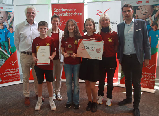 Sportabzeichen in Brandenburg: Neues Allzeithoch bestätigt märkischen Wachstumstrend