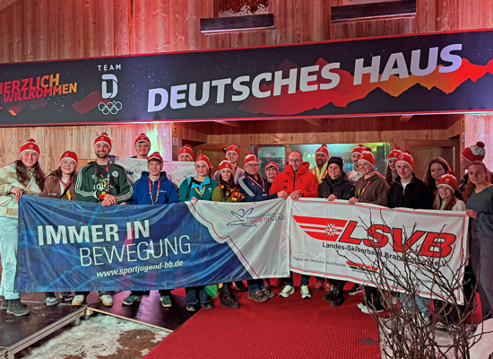 Olympische Spiele 2026: Brandenburger Jugendgruppen zu Gast im Deutschen Haus