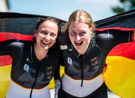 Acht auf einen Streich: Märkische Paracycler räumen bei EM ab