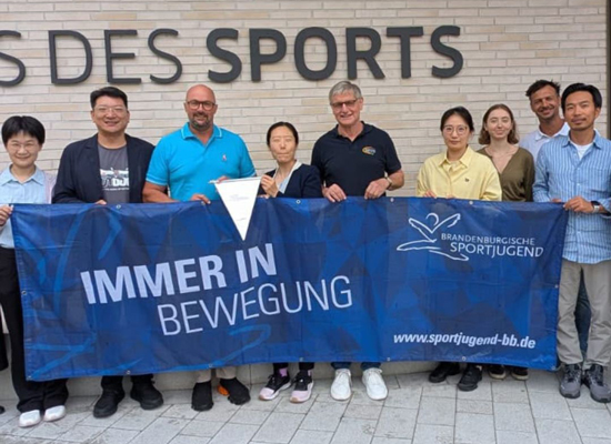 Sportland international: BSJ begrüßt Partner aus Peking