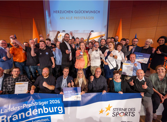 Brandenburgs „Große silberne Sterne des Sports“ kommen 2026 aus Falkensee Brandenburgs „Große silberne Sterne des Sports“ kommen 2026 aus Falkensee